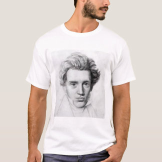 T-shirt Retrato de Soren Kierkegaard