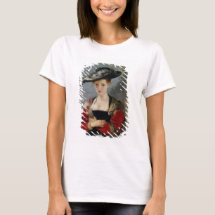 T-shirt Retrato de Susanna Lunden (Le Chapeau de Pail)
