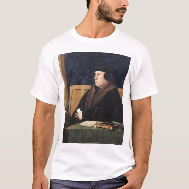 T-shirt Retrato de Thomas Cromwell (Frente)