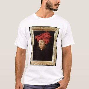 T-shirt Retrato de um homem, 1433 (óleo no carvalho) (vej