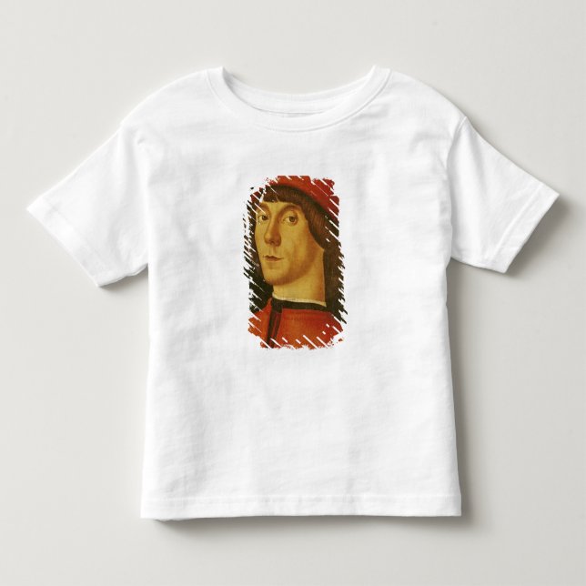 T-shirt Retrato de um Jovem (Frente)