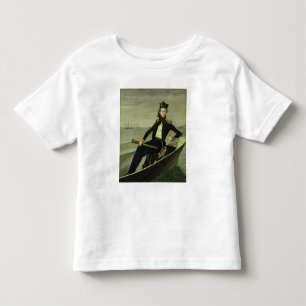 T-shirt Retrato de um oficial naval dinamarquês novo, 184