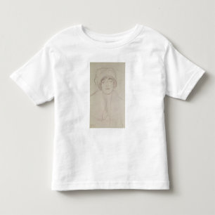 T-shirt Retrato de uma Jovem Mulher