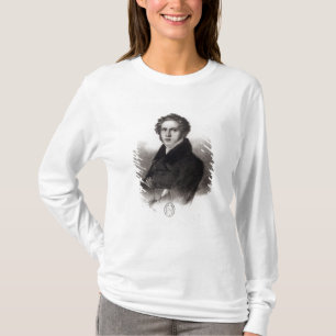 T-shirt Retrato de Vincenzo Bellini
