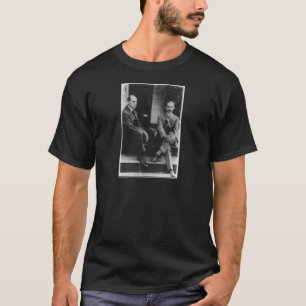 T-shirt Retrato de Wilbur Wright e de Orville Wright