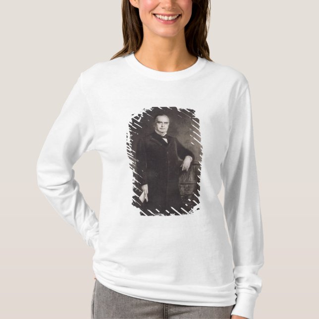 T-shirt Retrato de William McKinley (litho) (Frente)