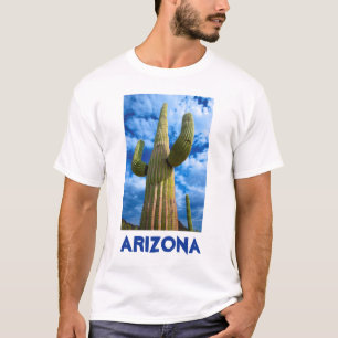 T-shirt Retrato do cacto Saguaro, Arizona