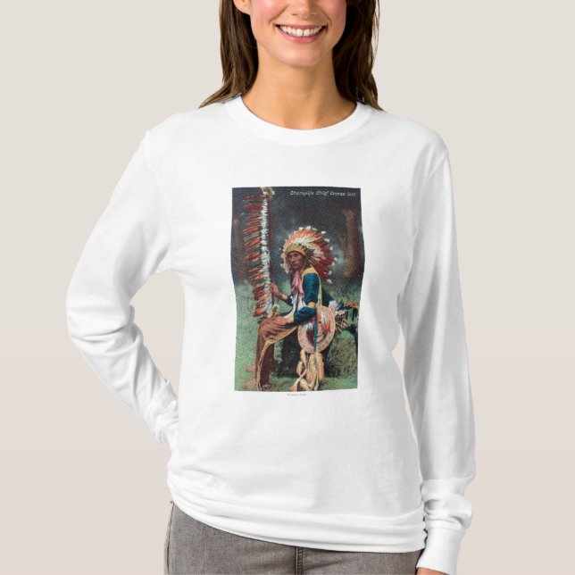 T-shirt Retrato do chefe de Ehankekle (Frente)