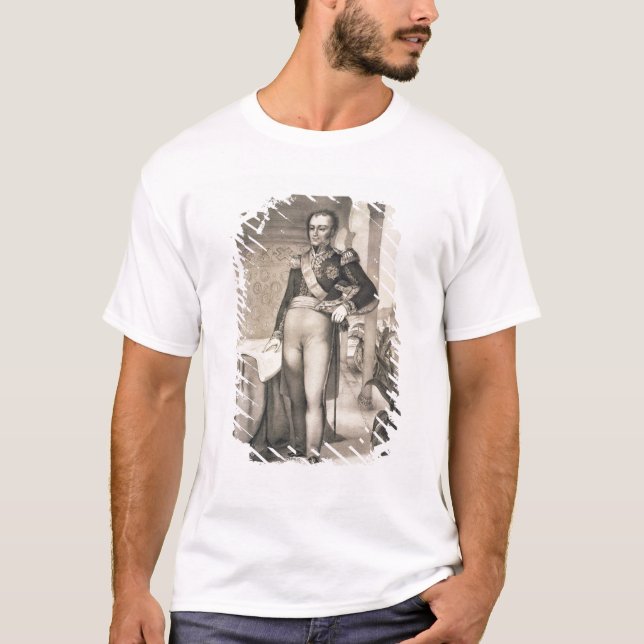 T-shirt Retrato do Comte de Bourmont (1773-1846), COM (Frente)