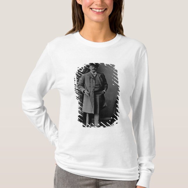 T-shirt Retrato do Dr. Barnardo (Frente)