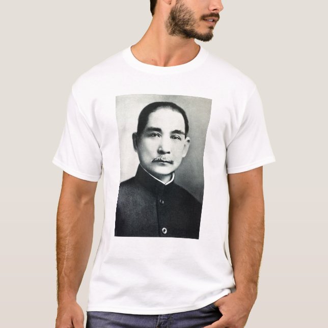 T-shirt Retrato do Dr. Sun Yat-sen (Frente)