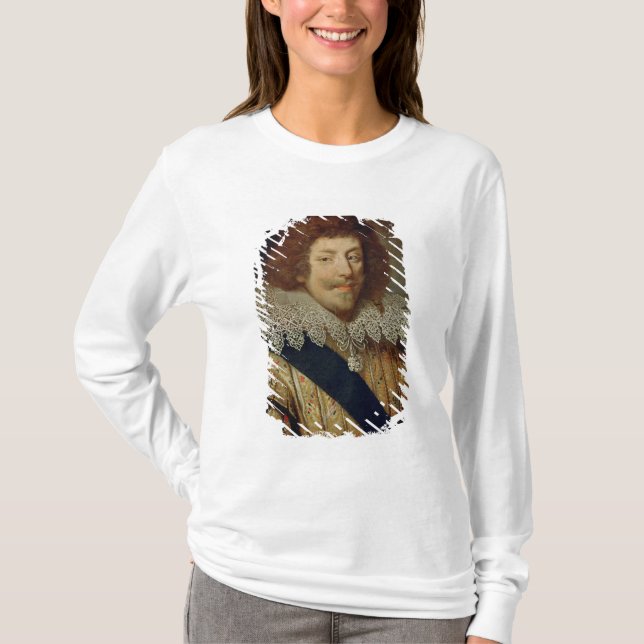 T-shirt Retrato do duque de Henri de Montmorency (Frente)