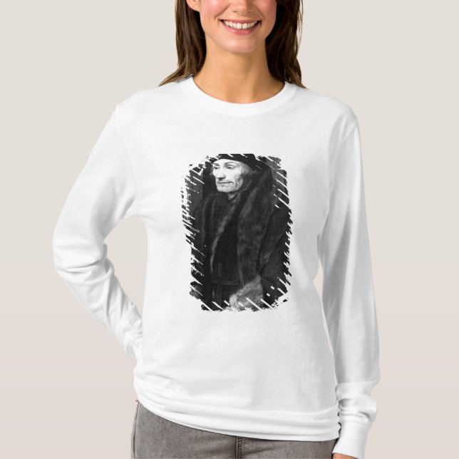 T-shirt Retrato do Erasmus (Frente)