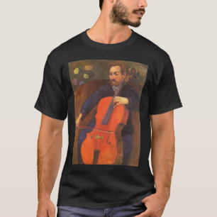 T-shirt Retrato do jogador Schneklud por Paul Gauguin