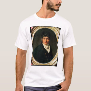 T-shirt retrato do medalhão do Comte Esteve, 1804