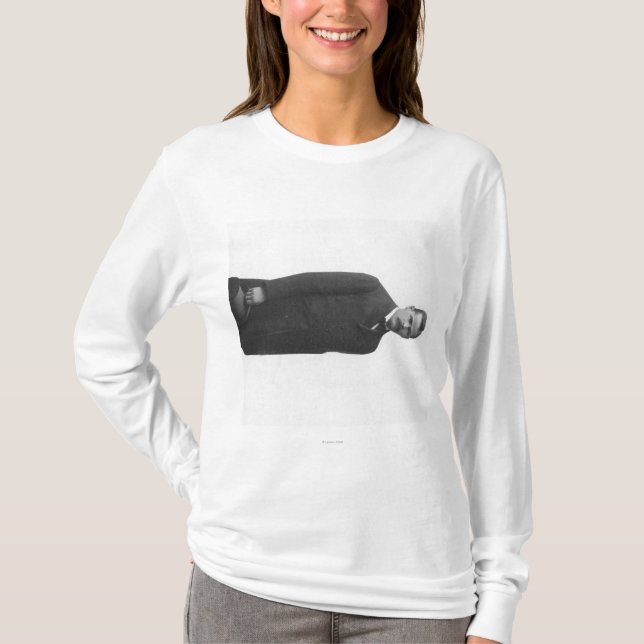T-shirt Retrato do miúdo de Harry Longabaugh "Sundance" (Frente)