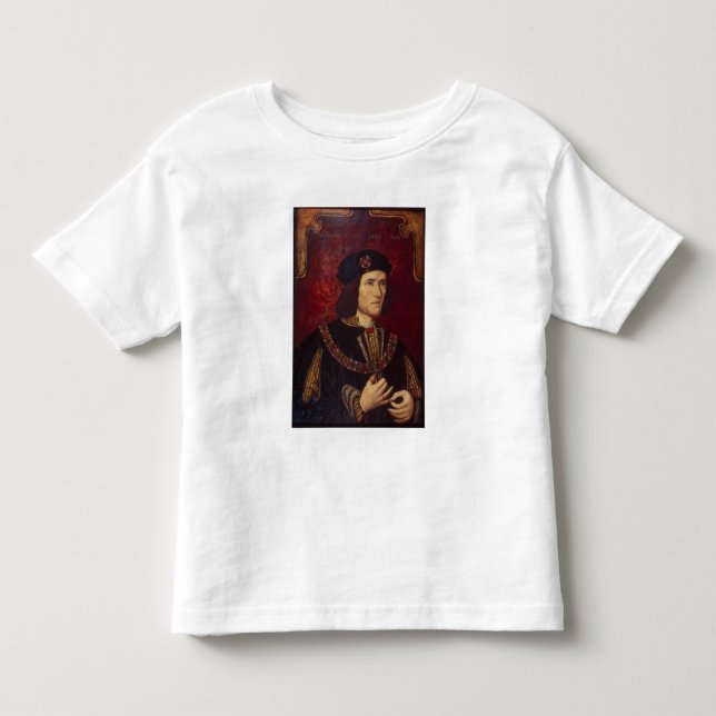 T-shirt Retrato do rei Richard III (Frente)