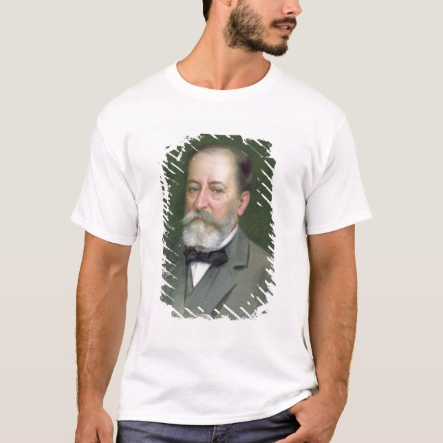 T-shirt Retrato do Santo-Saens 1903 de Camilo (Frente)