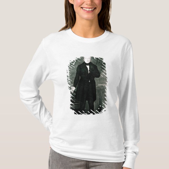T-shirt Retrato do Sr. Feargus O'Conner (Frente)