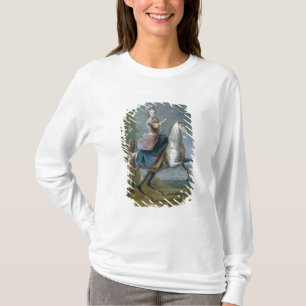 T-shirt Retrato equestre de Maria Leszczynska