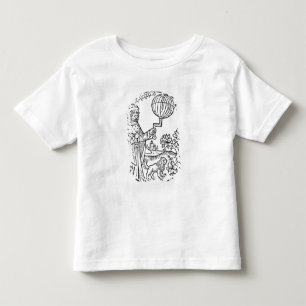 T-shirt Retrato ideal de Aristotle (384-322 BC), cópia de