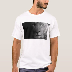 T-shirt Retrato Leitão de Liderança Motivacional em Branco
