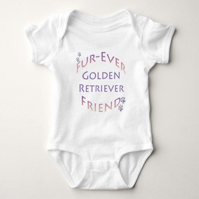 T-shirt Retriever de ouro Futuro (Frente)