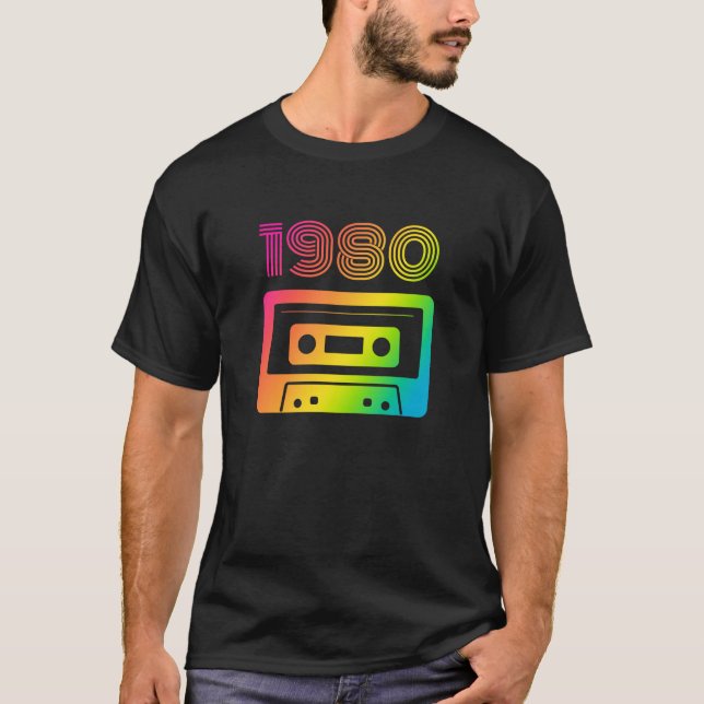 T-Shirt retrô 1980 (Frente)