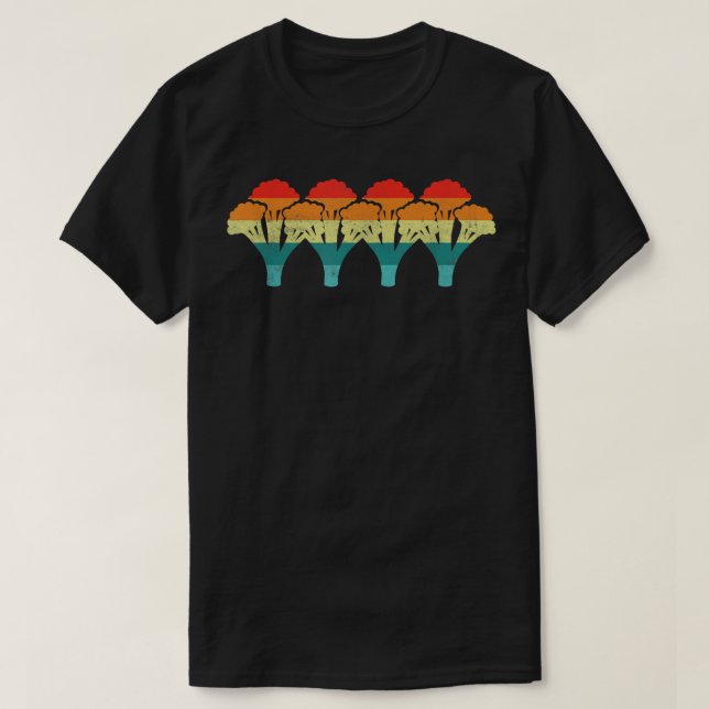 T-Shirt Retro Broccoli (Frente do Design)