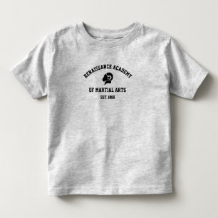 T-shirt retro cinzento de RAM das crianças
