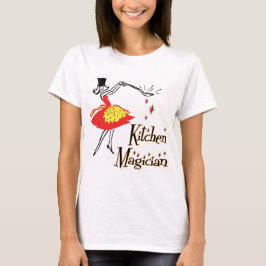 T-shirt Retro-Cozinhar Retro-Magalhista da Cozinha