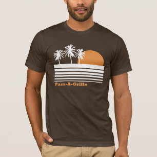 T-shirt retro da Passagem-um-Grade