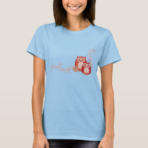 T-shirt retro das corujas