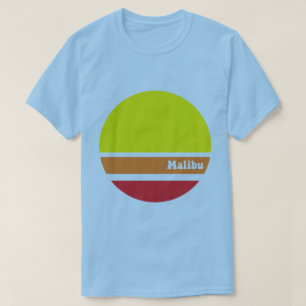 T-shirt retro de Malibu