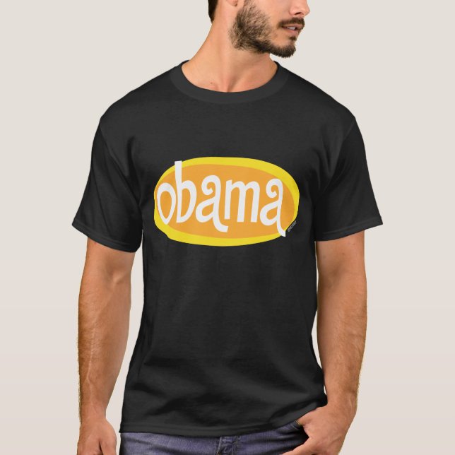 T-shirt retro de Obama (Frente)