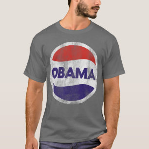 T-shirt Retro de Obama afligido
