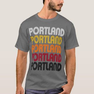 T-shirt retro de Portland