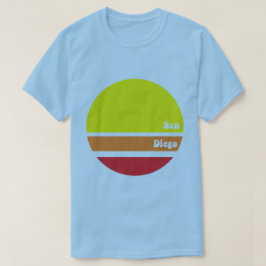 T-shirt retro de San Diego
