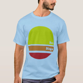 T-shirt retro de San Diego