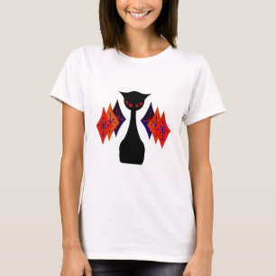 T-shirt retro do meio século legal de Red Eye do