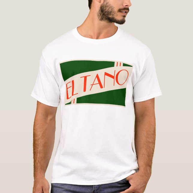 T-shirt retro el tano (Frente)