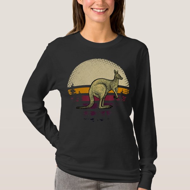 T-Shirt Retro Kangaroo (Frente)