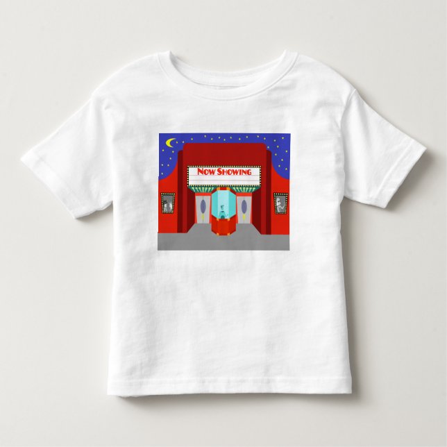 T-Shirt Retro Movie Theater (Frente)