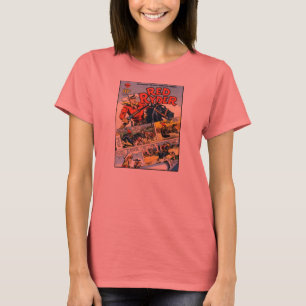 T-shirt retro vermelho de Ryder