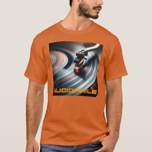 T-shirt Retro Vinyl Record, Music Lover Tee