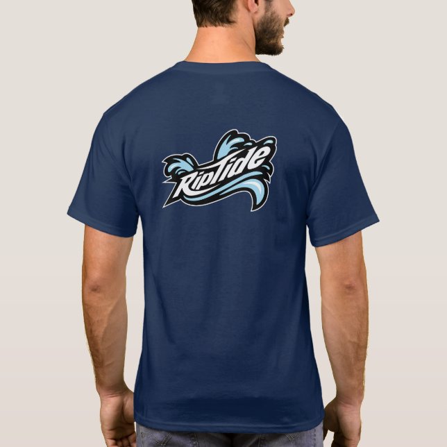 T-shirt retrorreflectora do Riptide (Verso)