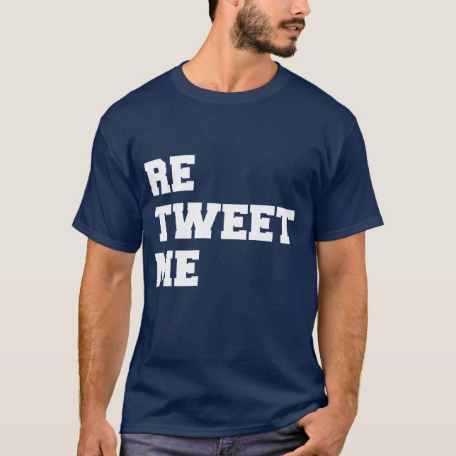 T-SHIRT RETWEET MIM (Frente)