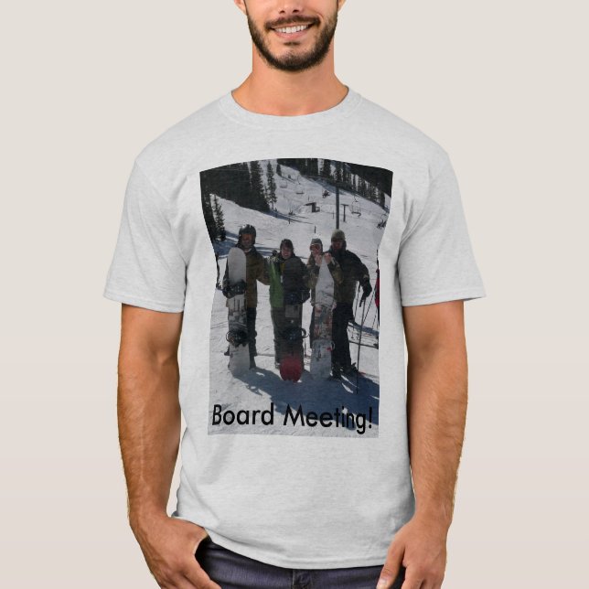 T-shirt - reunião da direcção! (Frente)