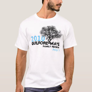 T-shirt Reunião de família de Guilford-Maio