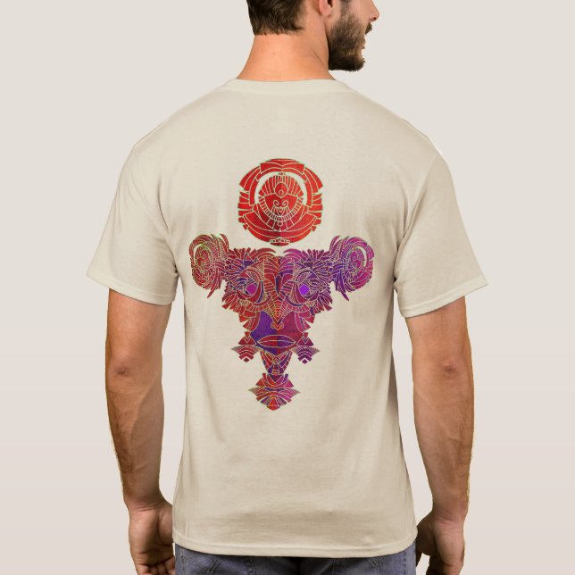 T-Shirt reverso em Quarrel e Queda (Verso)